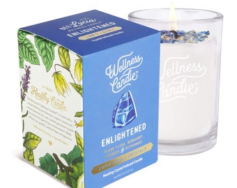 Enlightened Wellness Candle® (8oz Boxed Glass)