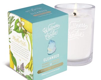 Cleansed Wellness Candle® (8oz Boxed Glass)