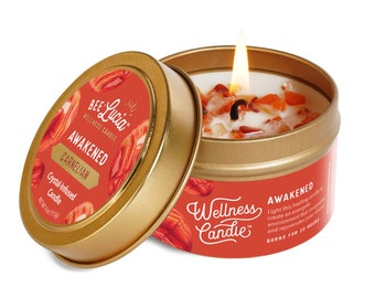 Awakened Wellness Candle® (4oz Gold Tin)