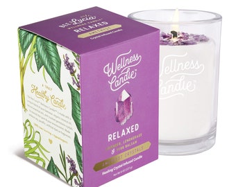 Relaxed Wellness Candle® (8oz Boxed Glass)