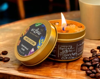 Spiced Coffee Limited Edition Wellness Candle® (4oz Gold Tin)