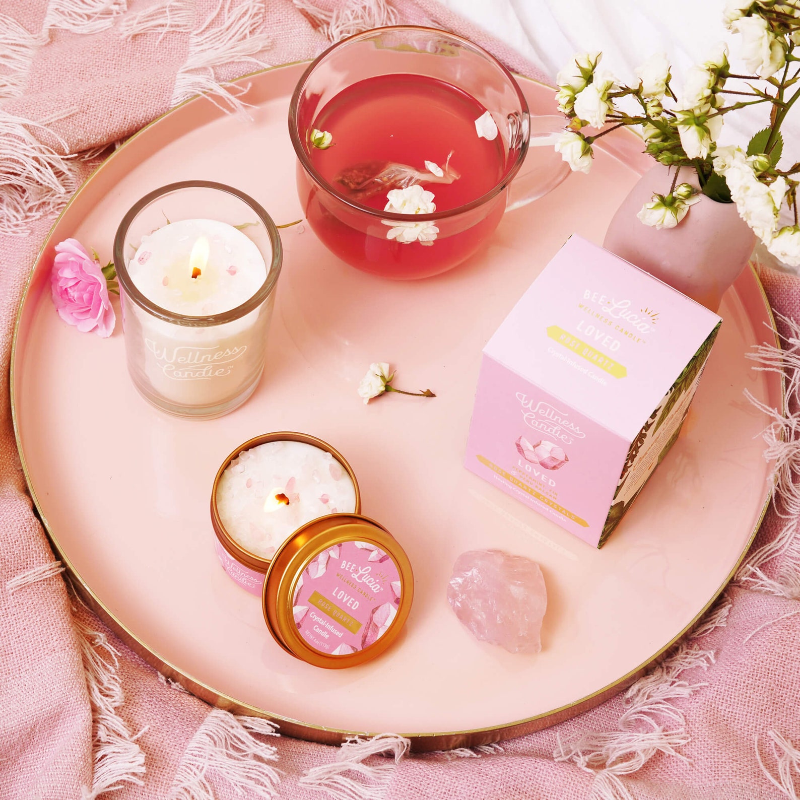 Loved Wellness Candle® 8oz Boxed Glass Etsy