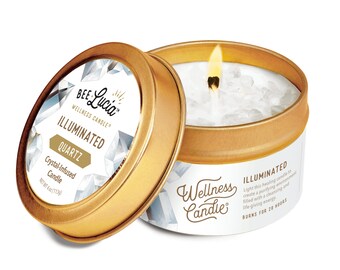 Illuminated Wellness Candle® (4oz Gold Tin)