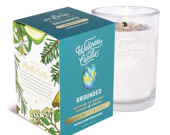 Grounded Wellness Candle® (8oz Boxed Glass)