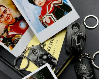 Kids Photoshop Super Hero Keyring