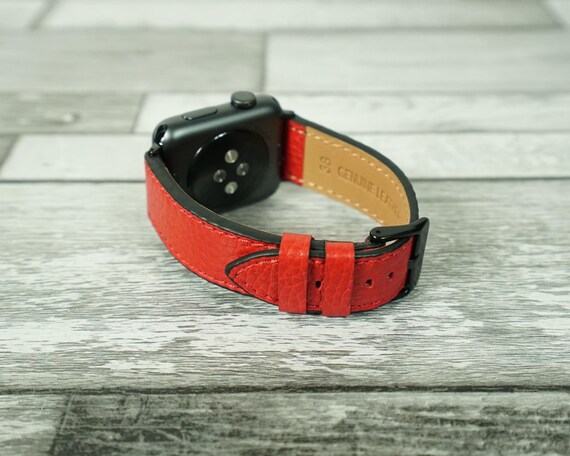 Apple watch red band 38mm best sale