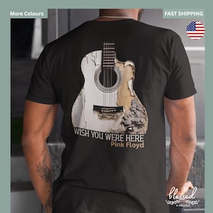 Wish You Were Here T Shirt, Pink Floyd Inspired, Music Lover Gift, Rock Band Shirt, Unisex Apparel, Concert Outfit, Fathers Day
