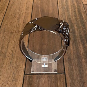 Brown Bandana Knot Tie Headband