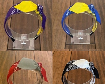 Spirit Bandana Knot Tie Headband
