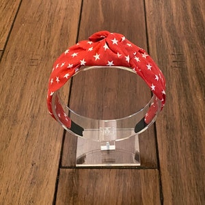 Stars Top Knot Bandana Headband
