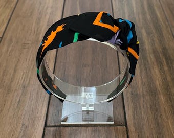 Dinosaur Bandana Knot Tie Headband