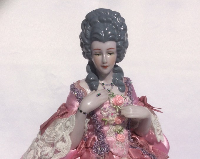 Bisque Half Doll Jewelry Mannequin Jewelry Caddy Boudoir Etsy