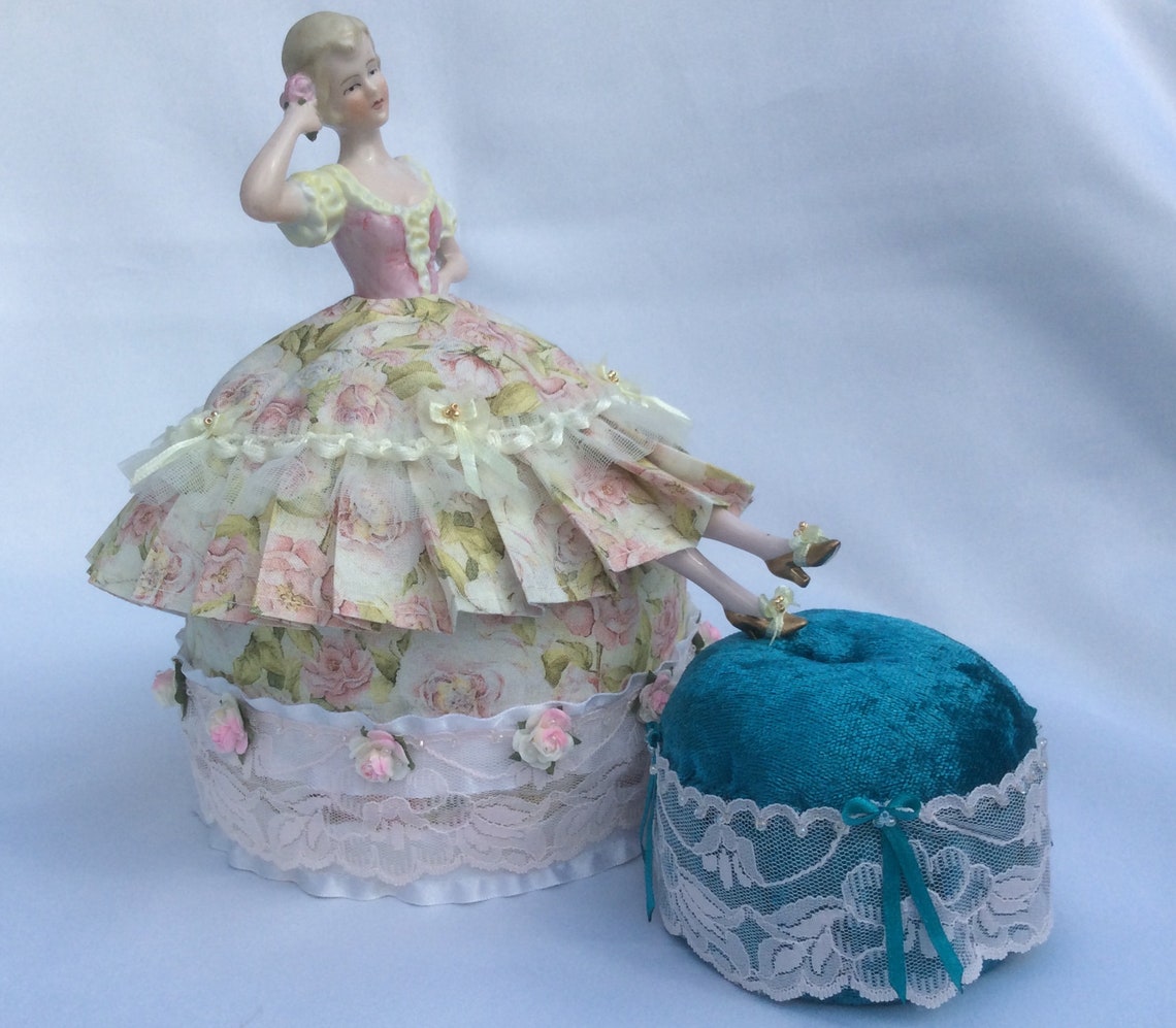 Vintage German Half Doll With Legs Traditional German Dress Etsy