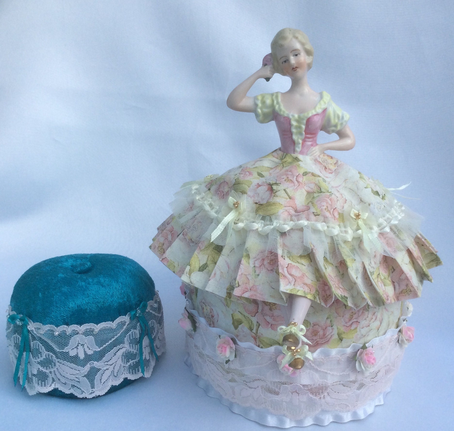 Vintage German Half Doll With Legs Traditional German Dress Etsy UK