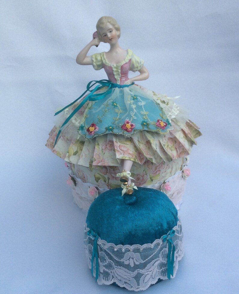 Vintage German Half Doll With Legs Traditional German Dress Etsy