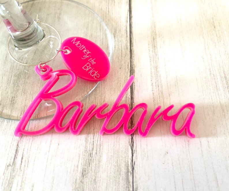 Wedding Party Wine Charms Bridesmaids Charms Bridesmaids Gifts Wine Glass Charm image 6