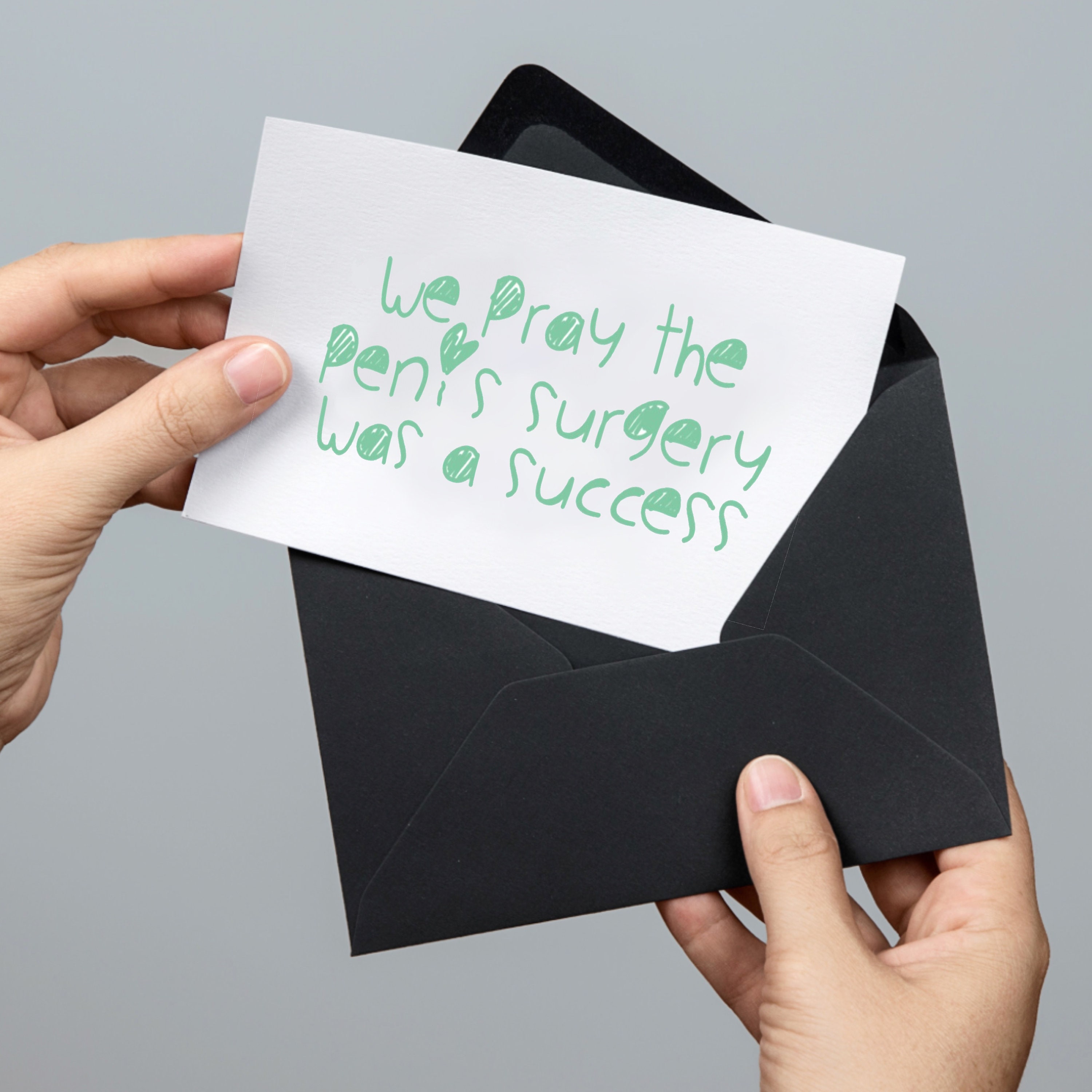 Funny Surgery Card crude Surgical Get Well Hospital Greeting Etsy