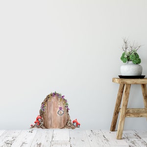 Mini Fairy Door Removable Wall Sticker - Etsy