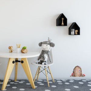 Mini Fairy Door Removable Wall Sticker - Etsy