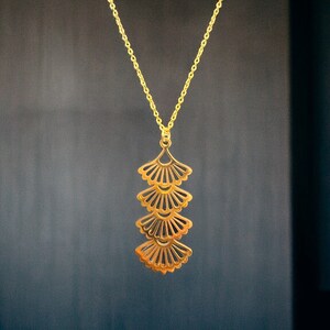 Gestufte Feder Halskette, Layered Feder Halskette, Gefiederte Silber Ohrringe, Feder Schmuck, Edelstahl Schmuck