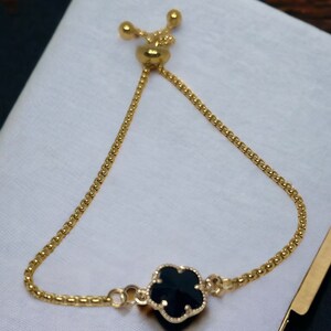 Pulsera de flores de cristal, joyería minimalista, regalos para damas de honor, pulsera para niña de las flores, joyería para regalar a damas de honor, pulsera ajustable delicada