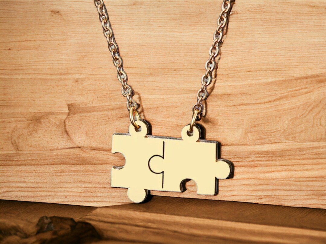 Puzzle Piece Necklace: Autism Awareness Jewelry - Etsy
