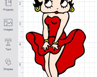 Download Betty boop svg | Etsy