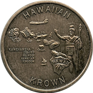Hawaii Trade Dollar - Etsy