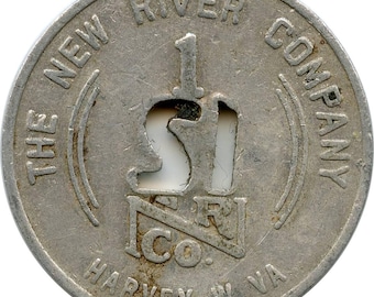 1949 Harvey, West Virginia WV The New River Company Orco Coal Scrip Token