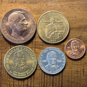 Lincoln medal - Etsy 日本