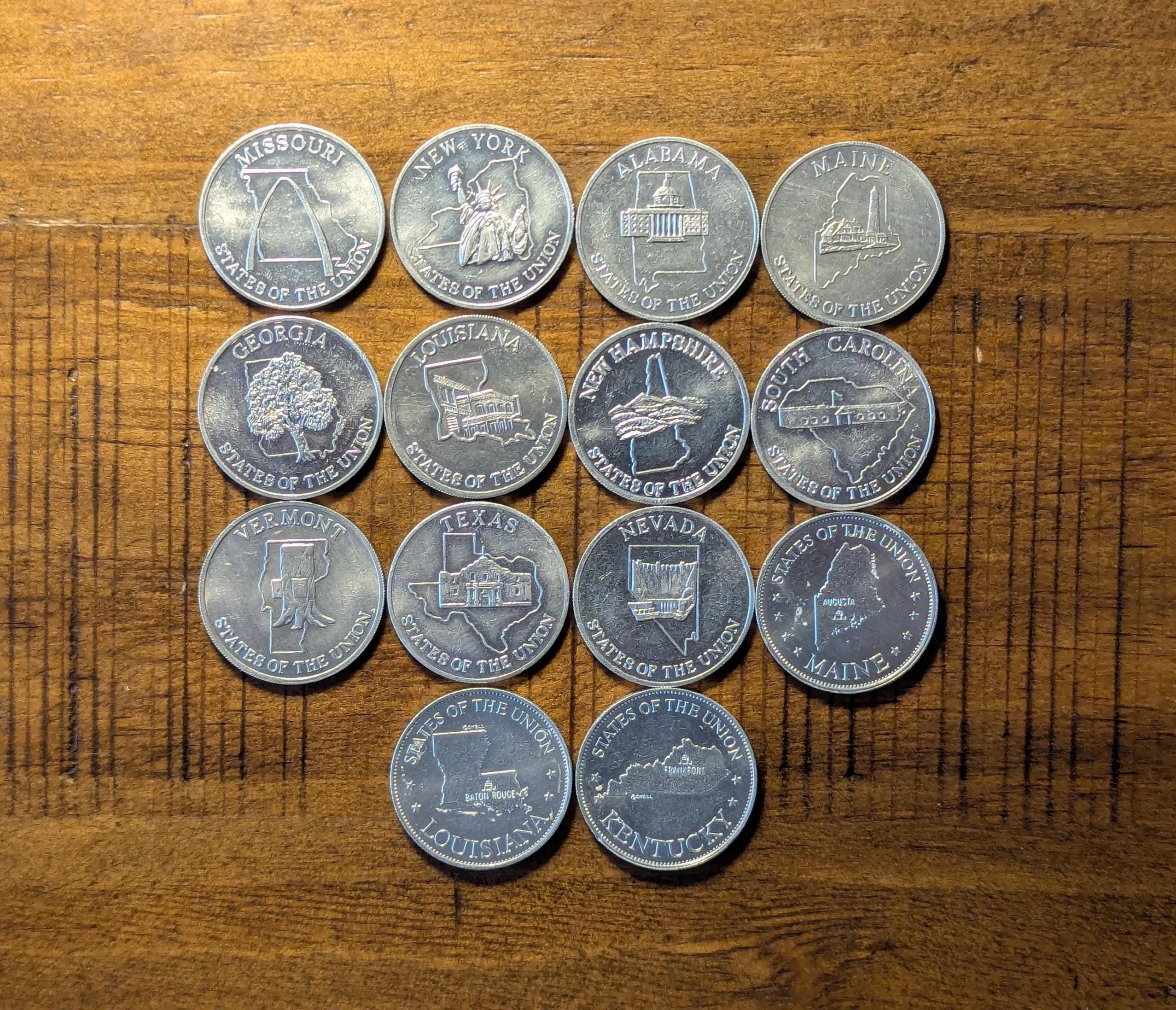 カリフォルニア、フロリダ、ジョージア、インディアナ、ミズーリ