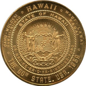 Hawaii dollar coin - Etsy 日本