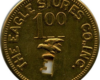 Barren Fork, Kentucky KY The Eagle Stores Co. Inc. Coal Dollar Orco Scrip Token