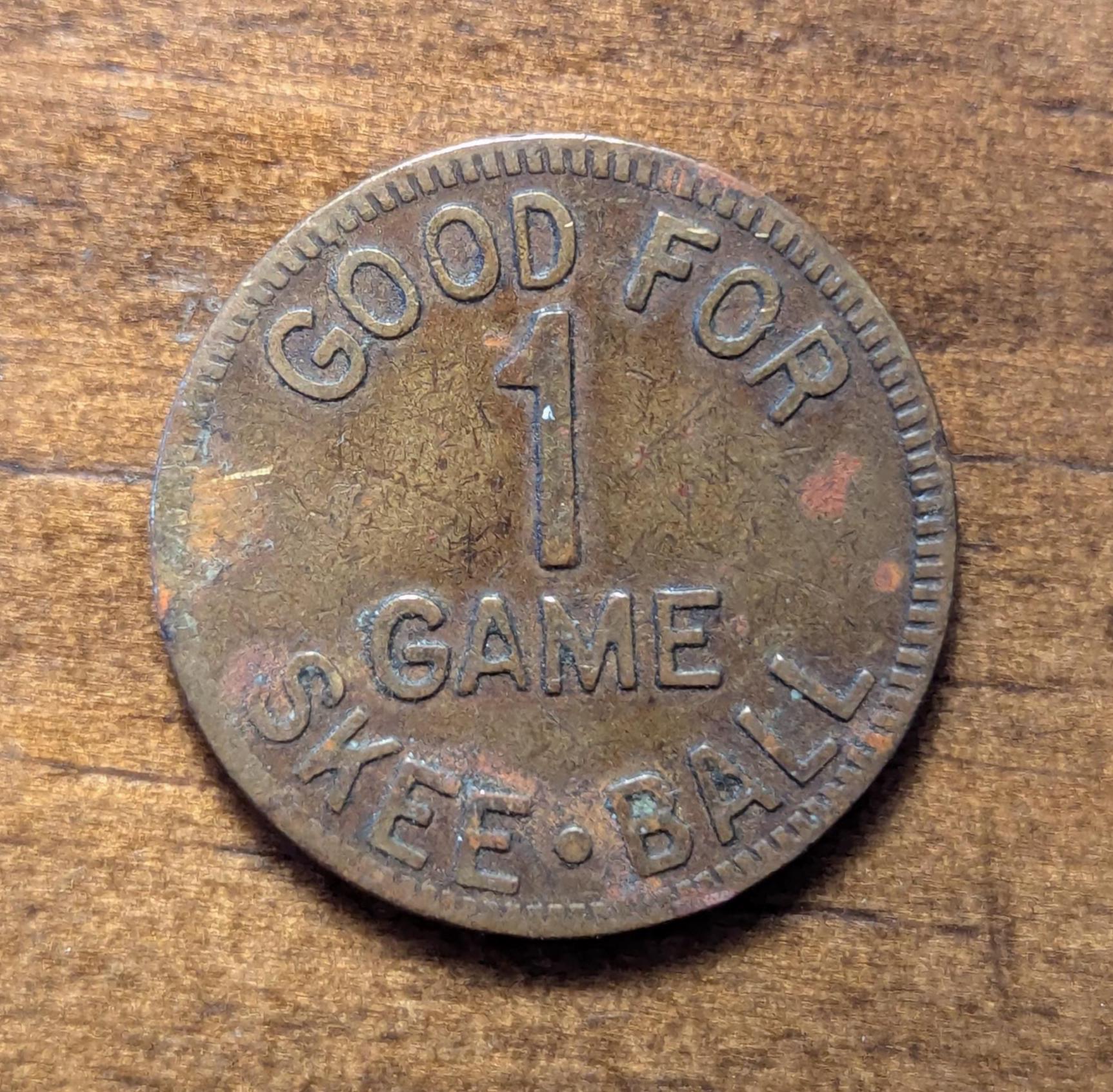 Philadelphia, Pennsylvania PA the J. D. Este Co. Good for 1 Game Skee-ball  Amusement Game Trade Token - Etsy