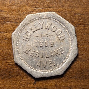 Seattle, Washington WA Hollywood Inc. Dairy? Good For 10 Cent Bottle Return Trade Token