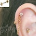 see more listings in the Cartilage chain earrings section