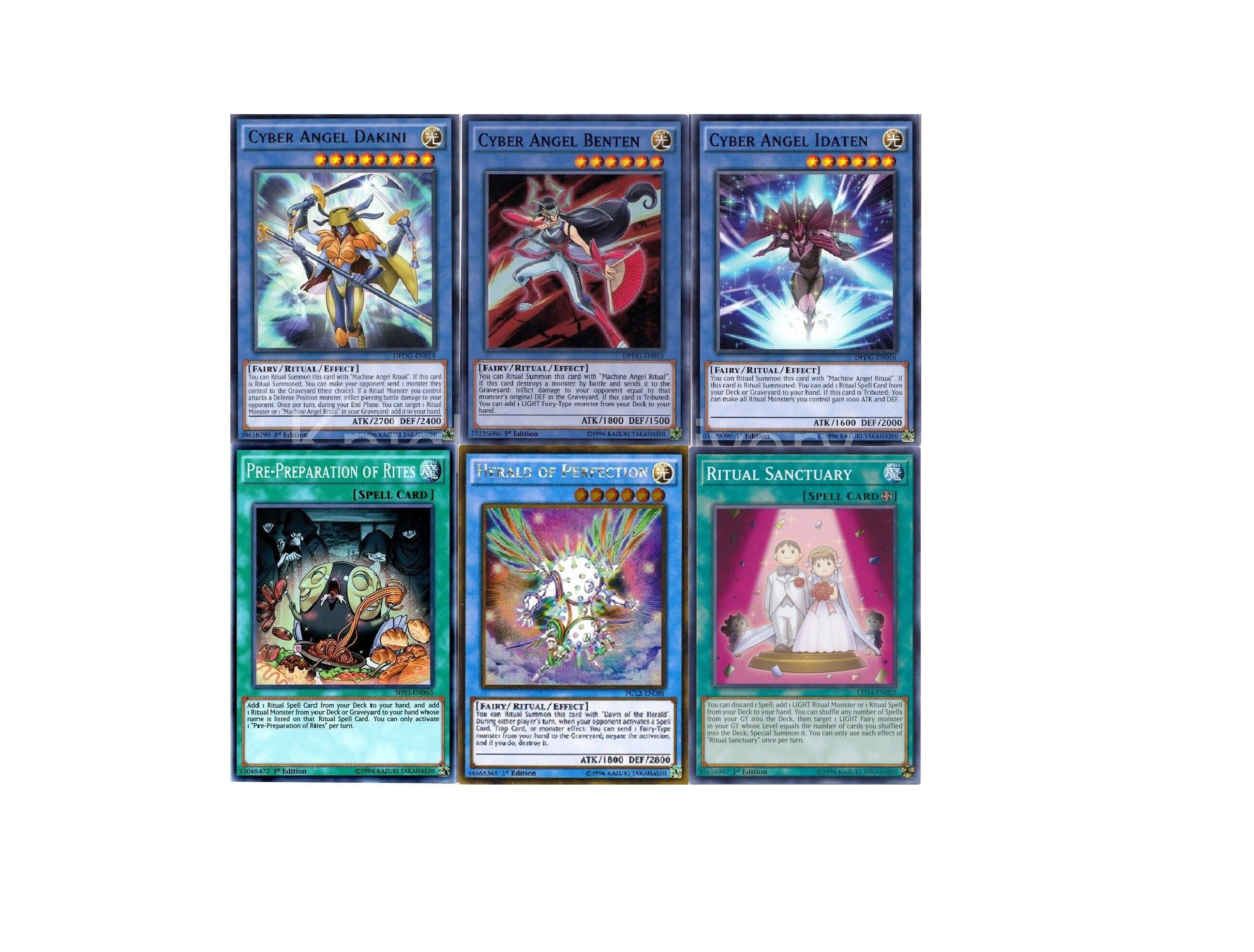 Yugioh Cyber Angel 2023 Deck Benten Herald Perfection Etsy