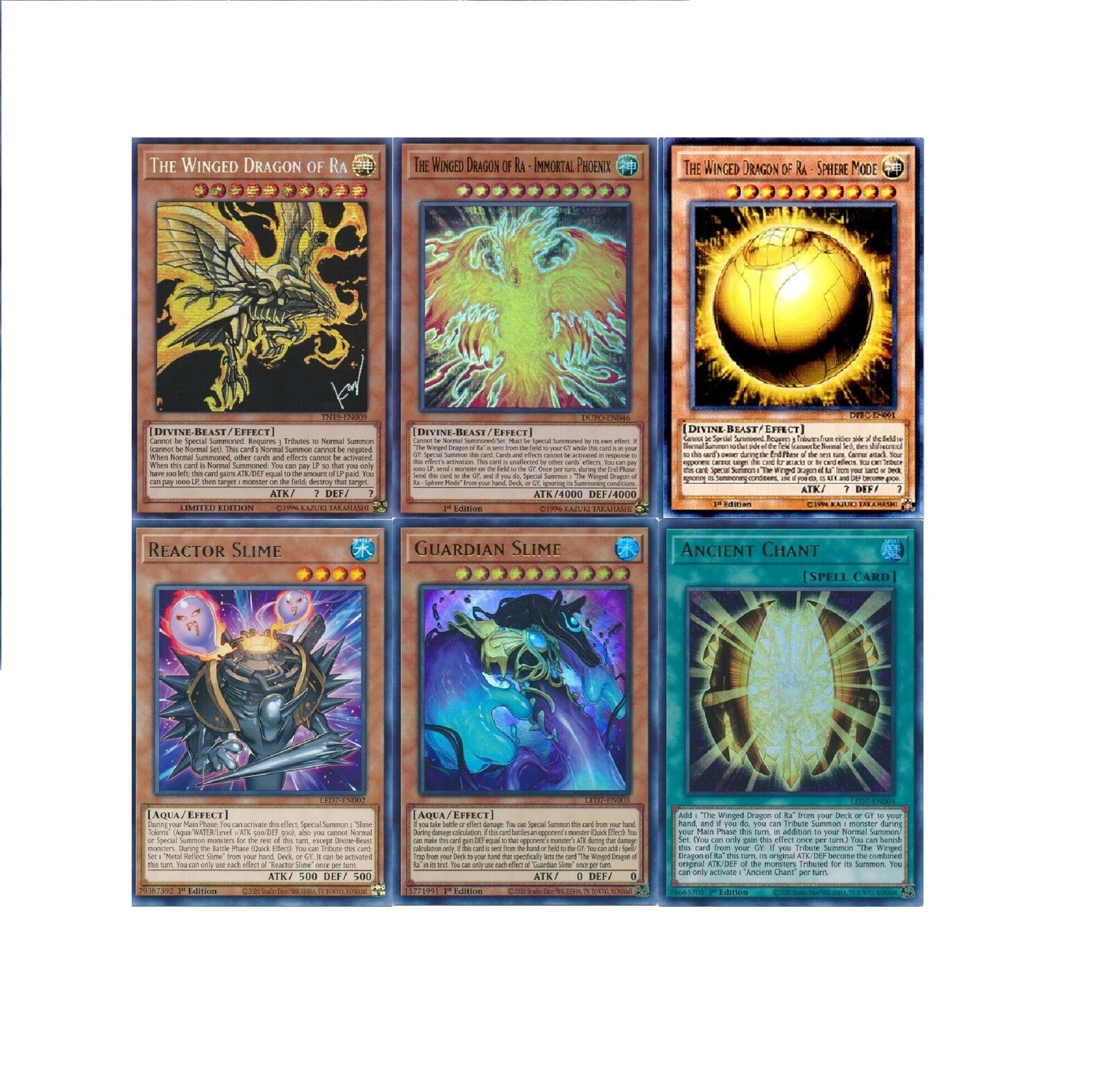 Yugioh Marik 2021 Deck Sphere Mode Ra Ancient Chant 41 Etsy