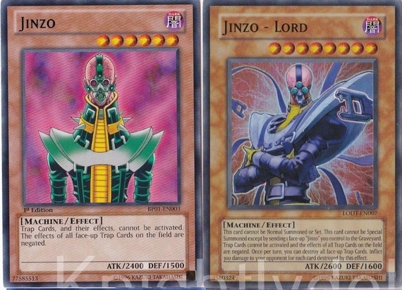Jinzo Budget Deck Jinzo Lord Jector Armageddon Ritter Etsy