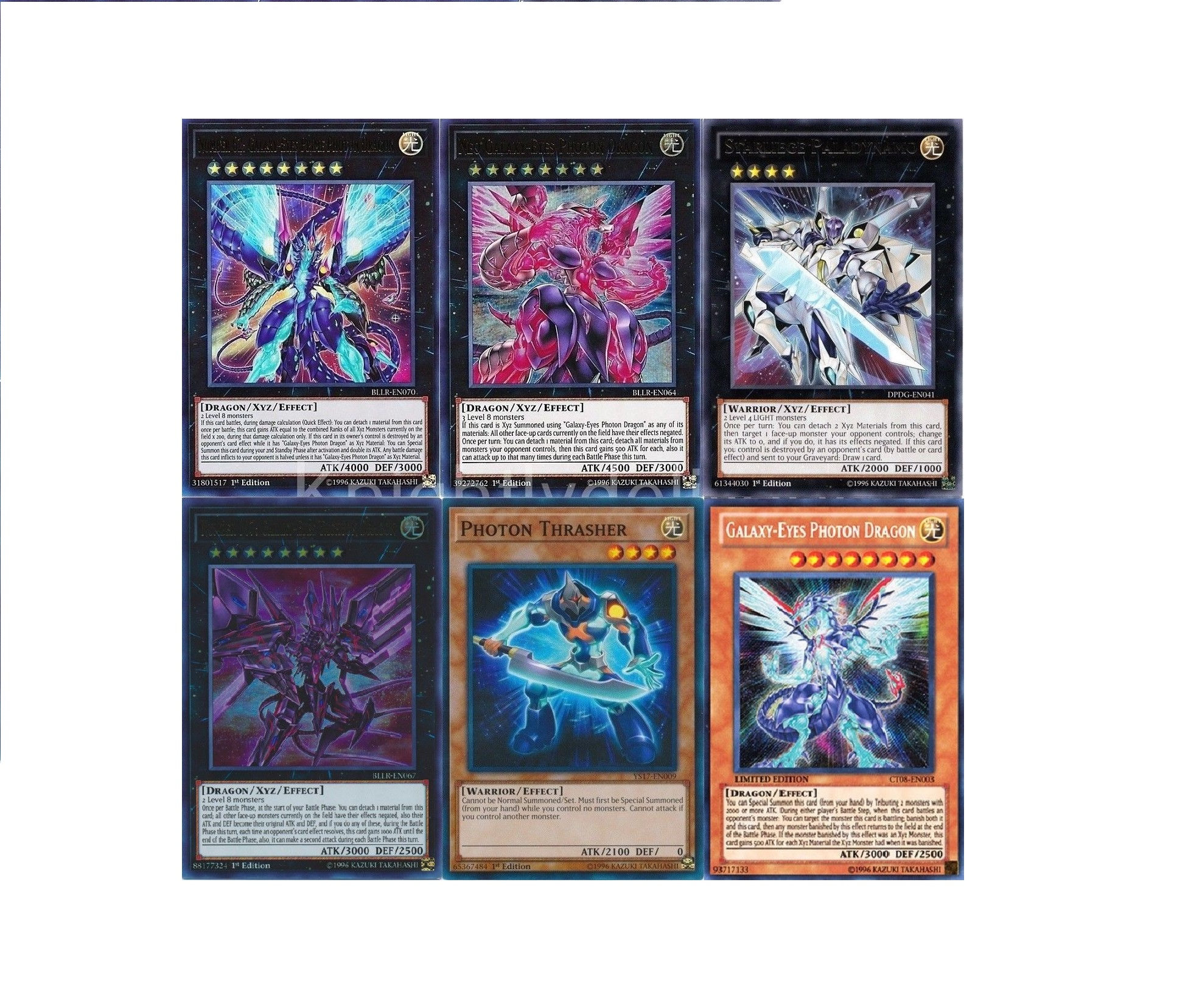 YuGiOh Theme Deck Yu-Gi-Oh! Kite Tenjo Theme Deck - Galaxy-Eyes Photon  Dragon & Cipher Blade Cards (English, Complete) Konami Official Yugioh  Archetype Deck