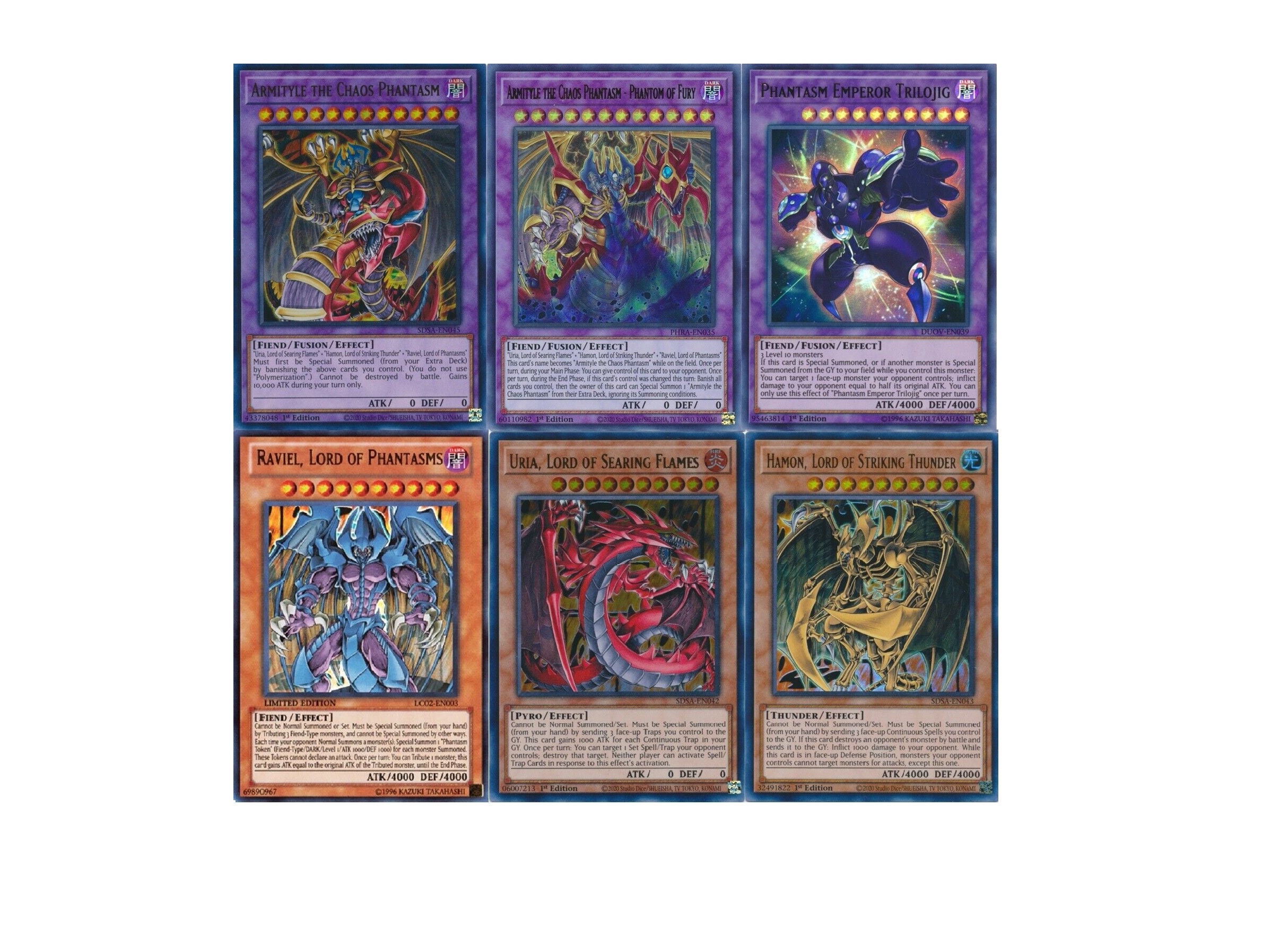 Yugioh Sacred Beast 2023 Deck Armityle Raviel Hamon 55 Cards Etsy