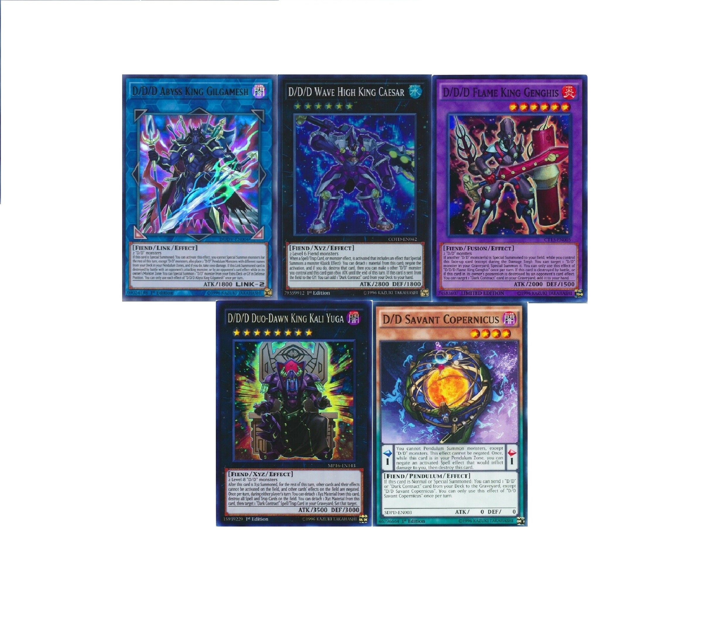 Yugioh D D D 21 Custom Deck Genghis Caesar Savant Etsy Yugioh D D D 21 Custom Deck Genghis Caesar Savant Etsy