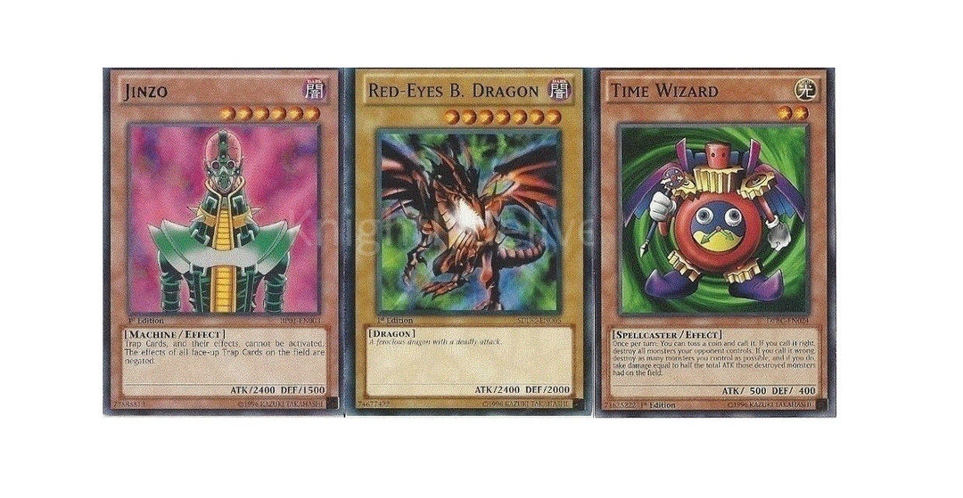 Authentic Joey Wheeler Deck Redeyes B. Dragon Jinzo 44 Etsy