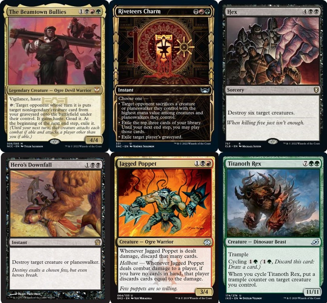 MTG 統率者 EDH デッキ ビームタウン いじめっ子 100枚 カスタム