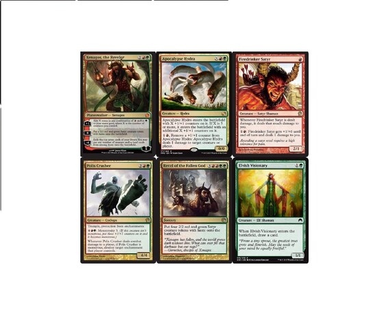 Mazzo Satyrs Di Xenagos Idra Apocalisse Reveler Magic Etsy