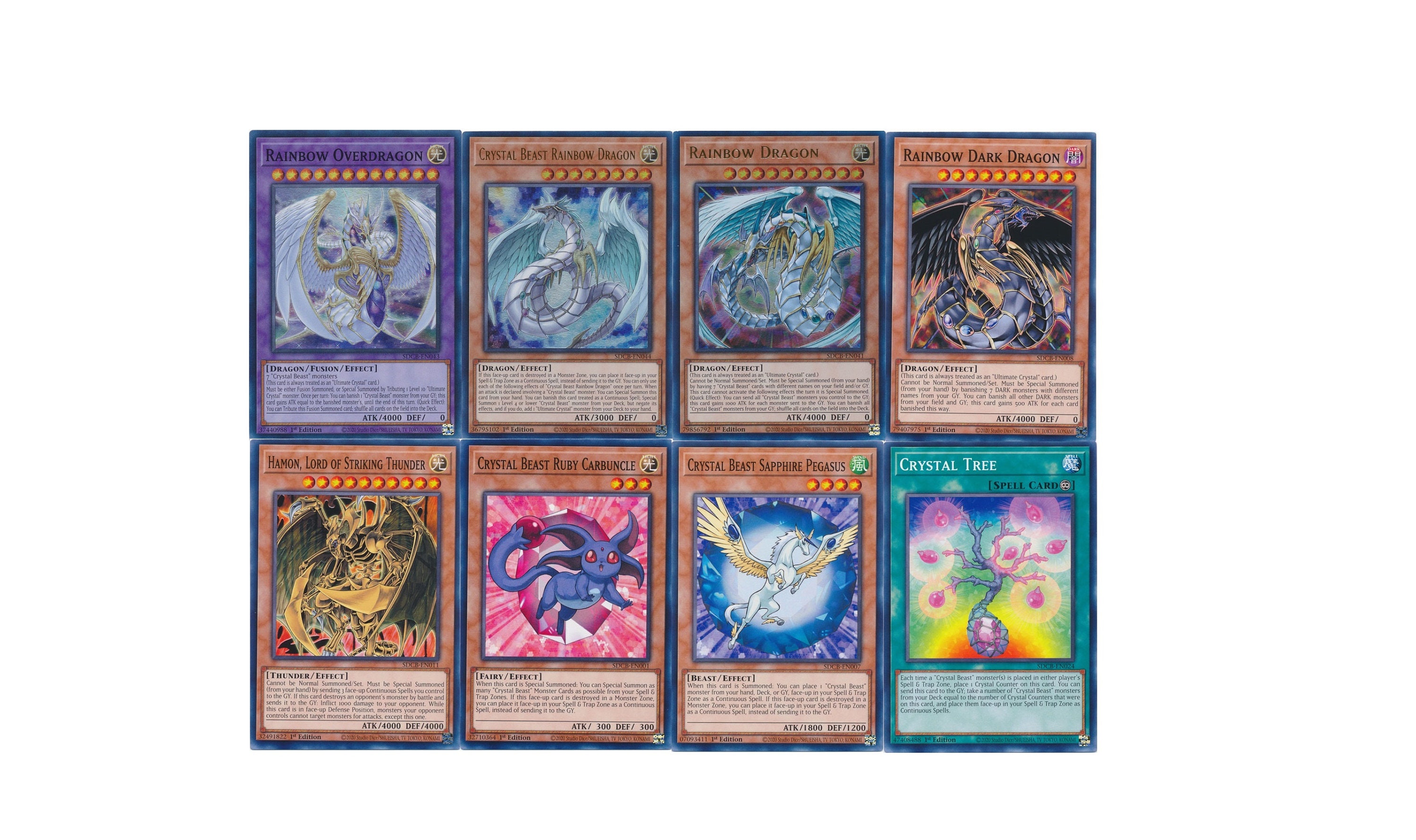 Yu-Gi-Oh! Crystal Beasts and Rainbow Dragon! Jesse Anderson. GX.