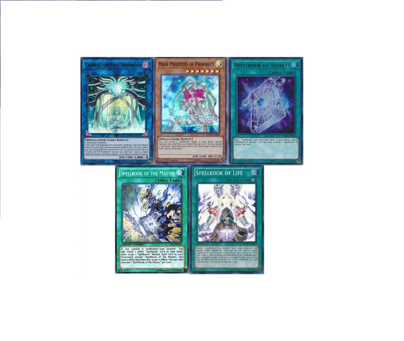 yugioh spellbook deck Spell Book Box - Magic the Gathering - EDH Commander - Pokmon - Yu-gi-oh - Magnetic Deck Box and Tray by 3D Printed Gaming Rarity Collection (25th Anniversary Edition) Card type My Spellbook Yugioh Deck Profile