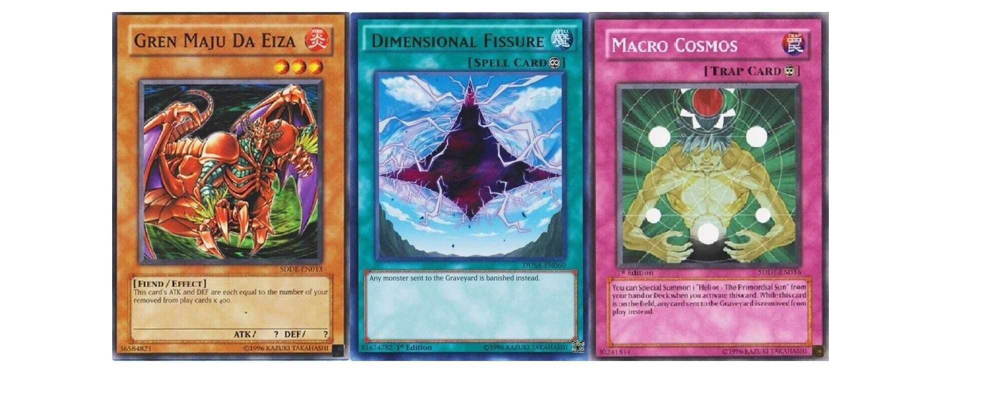 Buy Yugioh Gren Maju Da Eiza Budget Deck Macro Cosmos Online in India - Etsy