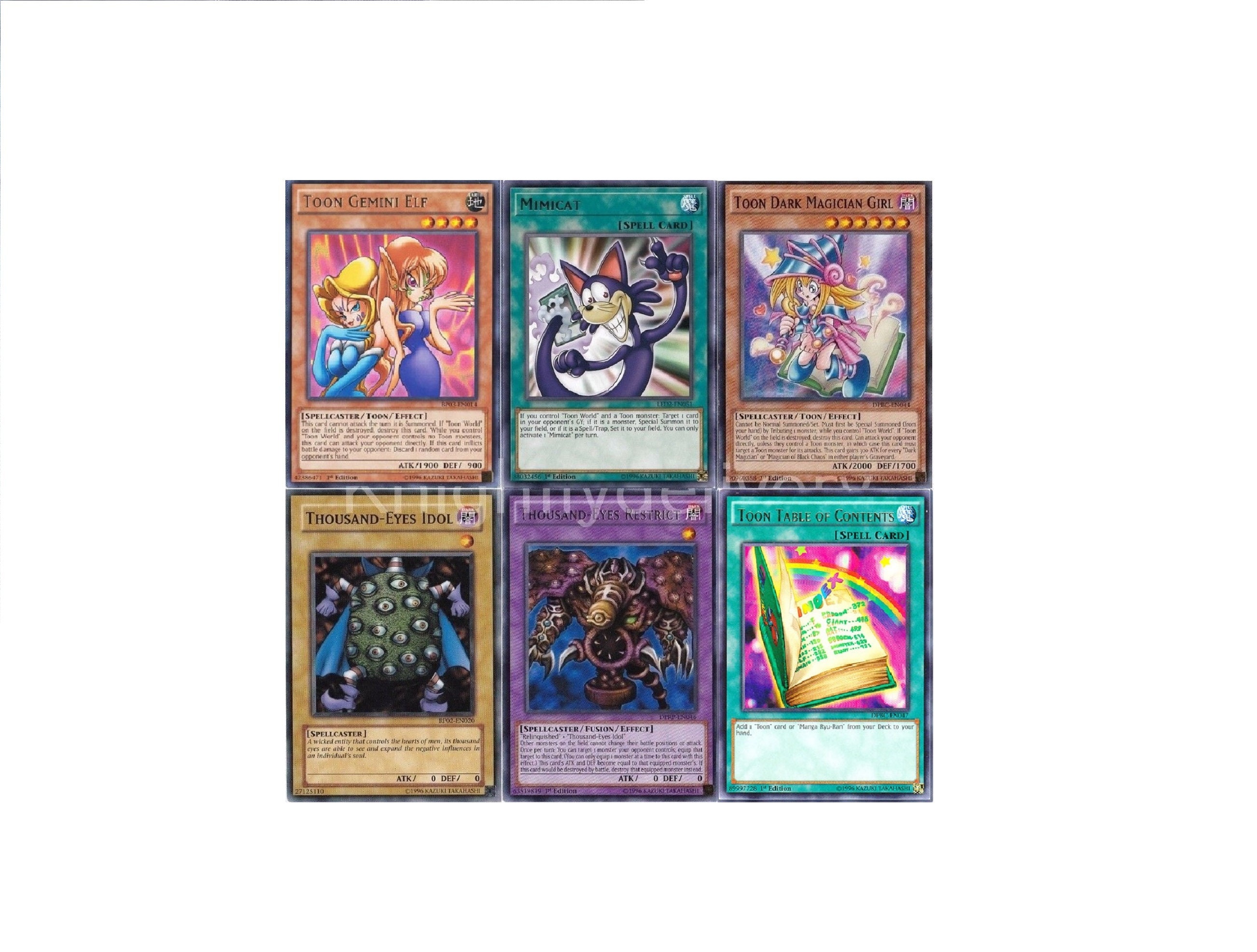 Pegasus New Deck Toon Table Of Contents Mimicat World Etsy