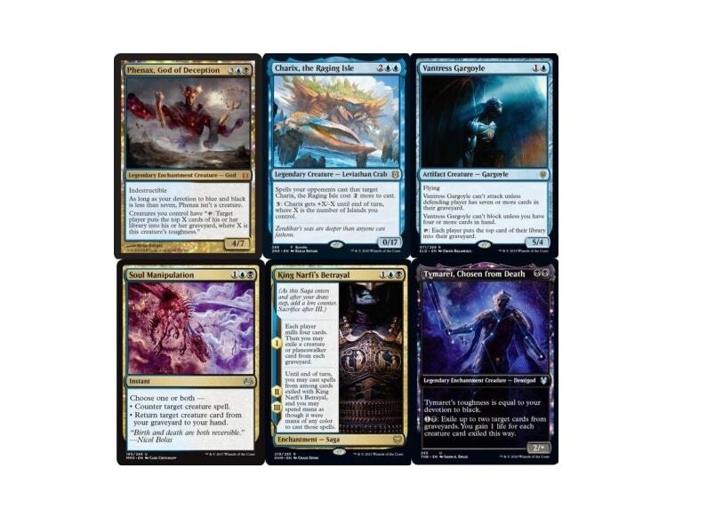 MTG Commander Deck Phenax, God Of Deception - 100 Card Custom Mill EDH Deck For Magic: The Gathering Kotis, The Fangkeeper MTG Commander Deck Phenax, God Of Deception - 100 Card Custom Mill EDH Deck For Magic: The Gathering Kotis, The Fangkeeper